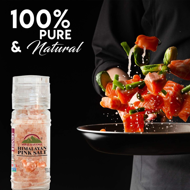 Himalayan Chef Himalayan Salt Grinder-3.5 oz
