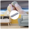 METALLIXITY PTFE Furniture Slider Gliders (100x25mm) 4Pcs, Rectangle Self-Adhesive Floor