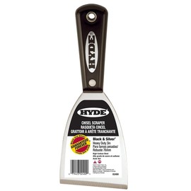 HYDE Hyde-02400 02400 2400 Stiff Chisel Scraper, 3", 3 Inch, No Color