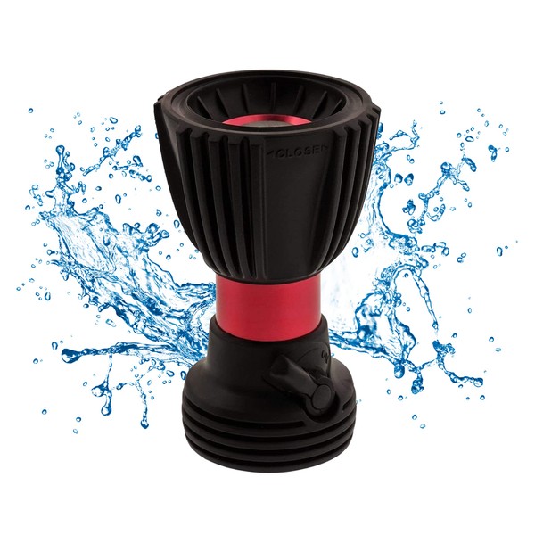 Ultimate Fireman's Heavy Duty Water Hose Nozzle with 5 Spray