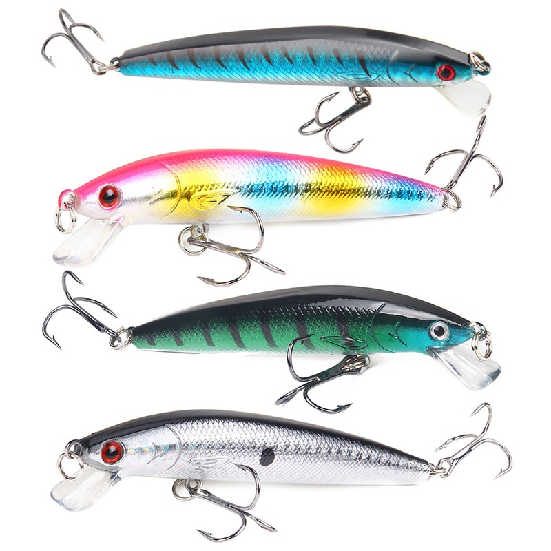 Fishing Lure Kit Saltwater Freshwater Hard Bait Lures Shallow Crankbait