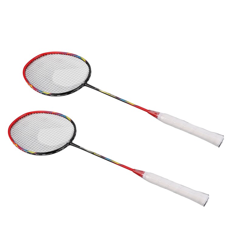2 Player Badminton Racquet High Stability Lightweight Portable Sports Badminton