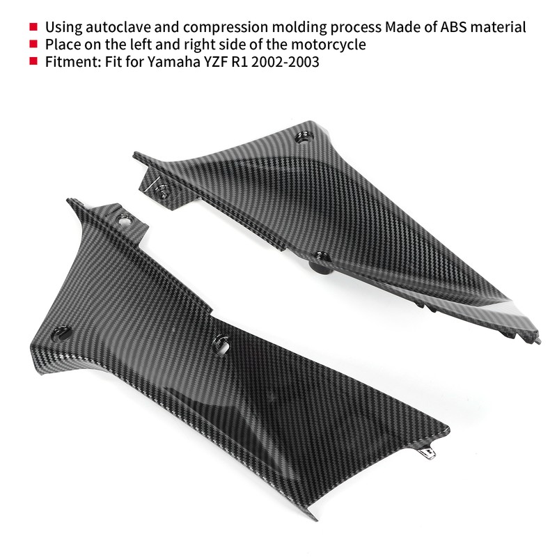 2pcs Carbon Fiber Style Left and Right Side Air Duct