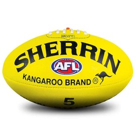 Sherrin KB All Surface Training Football, Yellow, Size 5
