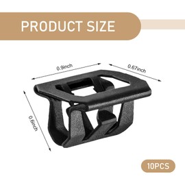 Anyhut 10 PCS Bumper Grille Retainer Clips, Replacement for GM 15078238 700-053, Front Grille Clips Compatible with Chevy Silverado Colorado GMC Hummer Buick