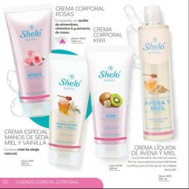 Crema Manos De Seda Miel Vainilla Shelo Nabel 250ml