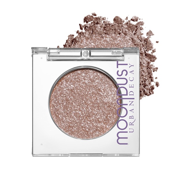 URBAN DECAY 24/7 Moondust Eyeshadow Compact - Long-Lasting Shimmery Eye Makeup and Highlight - Up to 16 Hour Wear - Vegan Formula – Space Cowboy (Champagne Gold Silver Sparkle)