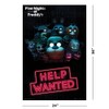 Five Nights At Freddy's - Gaming Poster (Help Wanted) (Size: