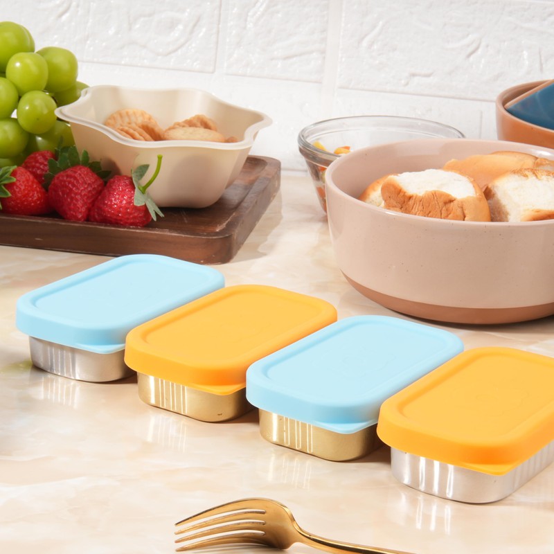 2PCs Silicone Can Lids for Season 4.37 oz Sardines Can