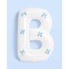 xo, Fetti White Bride Balloons + Blue Bows - 40