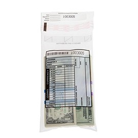 Cash Transmittal Bag - 5x9-1000/case