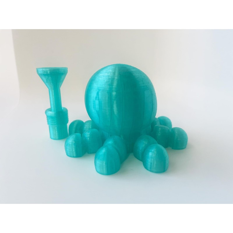 Baby Teal Light Up Octopus Fidget