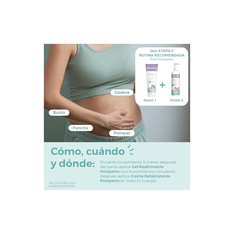 MOM to MOM Kit Firmeza y Rehidratación Postparto