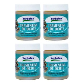 Pack 4 Pomadas De Trementina De Ocote 40g Cada Uno