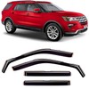 Voron Glass in-Channel Extra Durable Rain Guards for Ford Explorer