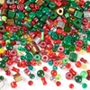 Magibeads 227Pcs Assorted Glass Seed Beads for Jewelry Making Christmas