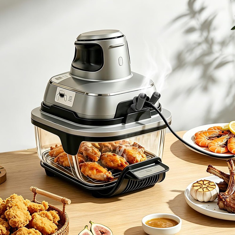 Steam Diverter for Ninja Crispi Air Fryer, Heat Resistant Silicone