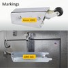 Kason 1095 Spring Action Door Closer for Heavy Walk-in Coolers/Freezers