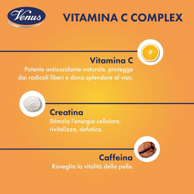 Venus, Magic Lifting Lampo Effetto Glow, Con Vitamina C, Creatina