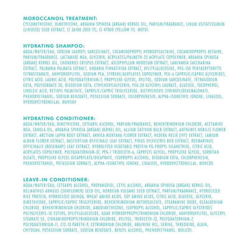 Moroccanoil Mini Hair Hydration Essentials Gift Set