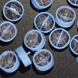 Fearet 2PCS Washer Water Inlet Valve Filters Kits Steel Mesh Suitable for Haier Automatic Washing Machine Accessories(Blue)