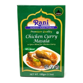 Rani Chicken Curry Masala (Indian 16-Spice Blend for Chicken) 3.5oz (100g) ~ All Natural | Vegan | No Colors | Gluten Friendly | NON-GMO | Indian Origin