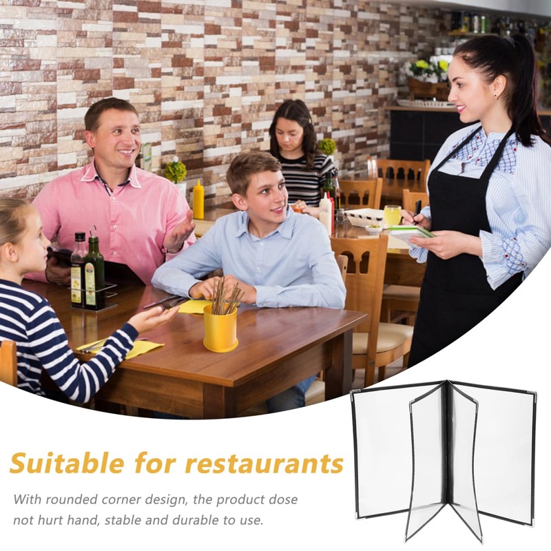 Toddmomy Transparent Menu Covers 4 Page 8 View Transparent Restaurant