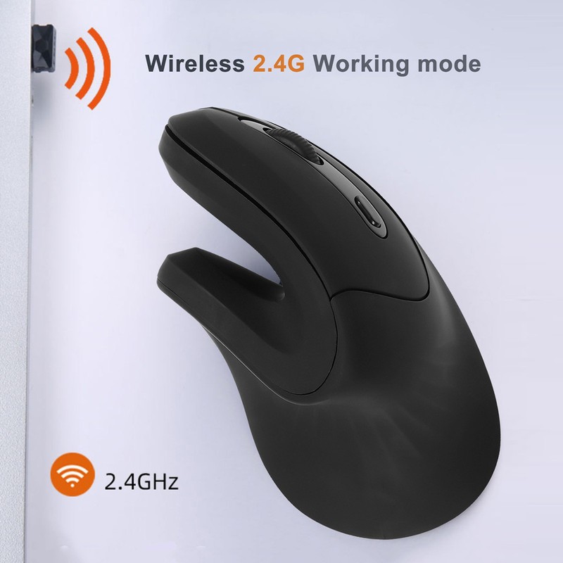 2.4G wireless vertical mouse ergonomics vertical mouse office game mouse