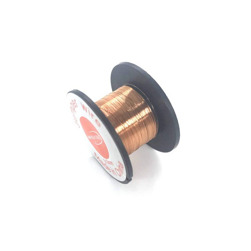 5Pcs Enameled Copper Wire Magnet Winding Wire 0.1mm Thickness 10m
