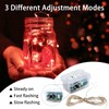 chzk 8 Pack LED Fairy Lights Battery Operated, 7Ft 20LED