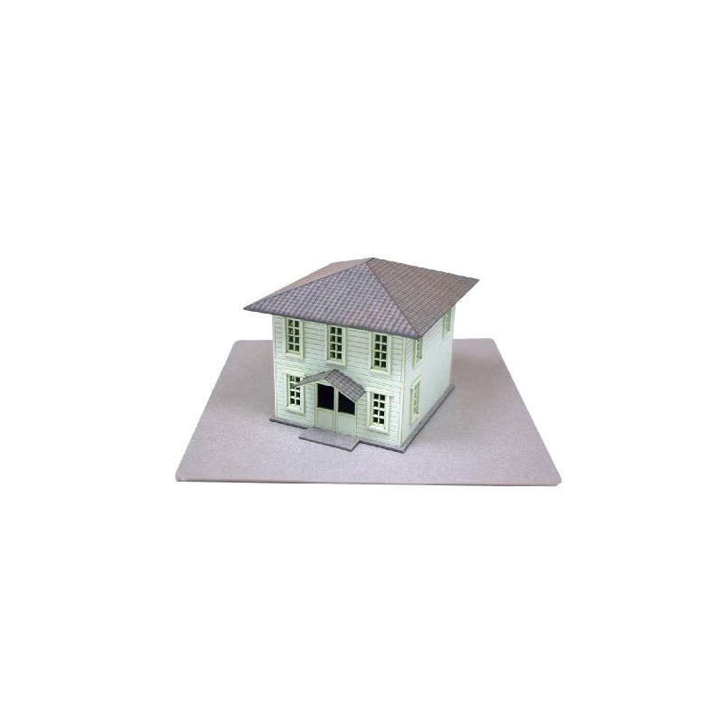 Sankei Petit Western-style Building -2 and Miniature (Mp01-31) Sankei