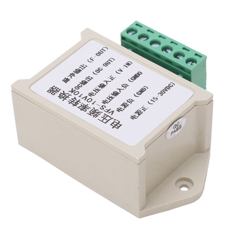 Voltage Frequency Converter Module ABS Housing Signal Conversion Module 0‑10V