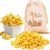 Reusable Popcorn Popper Bag Microwave Bowl- Natural Cotton Microwave Popcorn