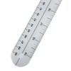 360° Calibrated Goniometer Angle Medical Joint Ruler Angle Inclinometer Ruler