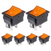 VEXUNGA Toggle Switch Rocker Switch 16A 250VAC 20A 125VAC 4-Pin