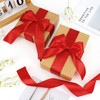 Red Ribbon 1-1/2 Inches Wide 100 Yards Red Satin Ribbon