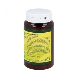 Allcura Organic Turmeric Capsules Pack of 90