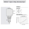 HydraForce HY SV08-25-0-N-00 - Normally Open Shut Off Valve. 2.5