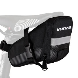 VENZO Road Mountain MTB Bike Bicycle Accessories Polyester Seat Saddle Bag Large