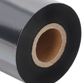 Wax Printer Ribbon Transfer Ribbon Barcode Ribbon Thermal Transfer Ribbon Label Sticker Barcode Printing Accessory Part for Printer 80mmx300m / 3.15inx984.25ft (80mm*300m)