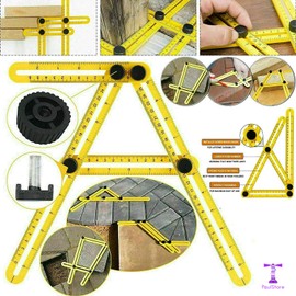 Angleizer Multi Angle Template Tile Floor Measuring Side Ruler Instrument Tools