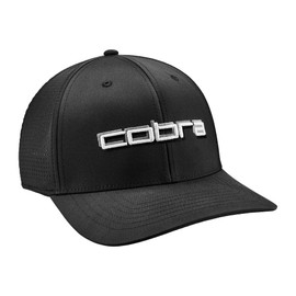 Cobra Golf Men's Standard Cobra 3D Tour Cap, Puma Black-Gray-White