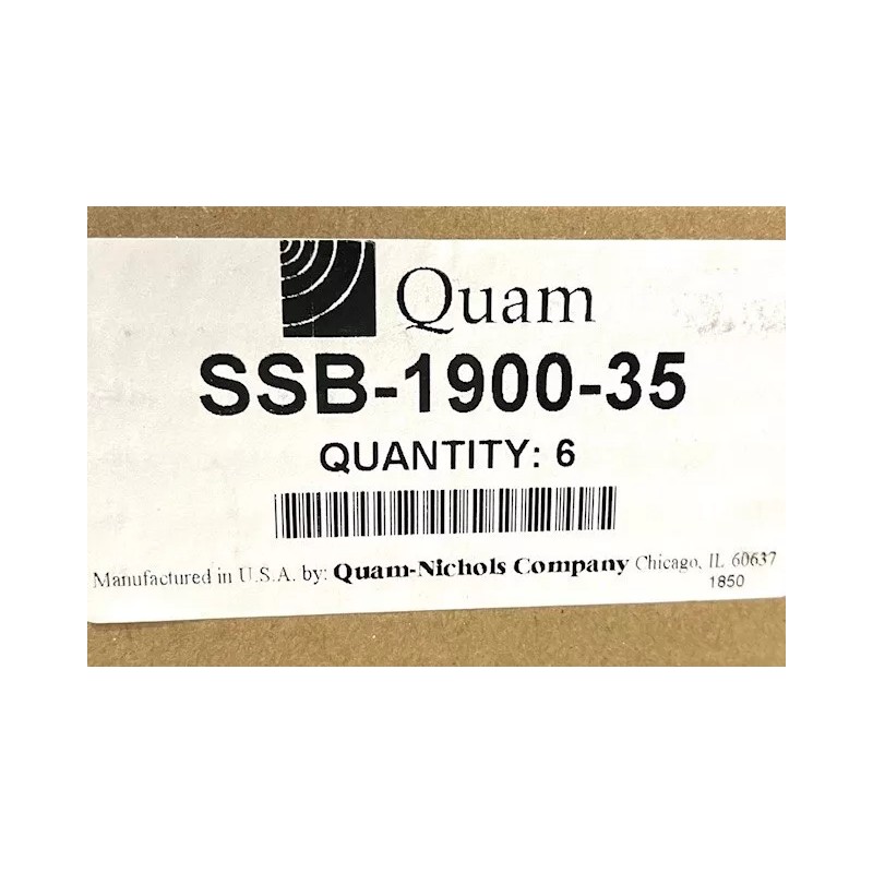Quam SSB-1900-35 ceiling mount load bearing support with a junction
