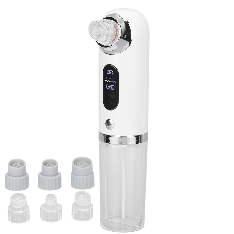 Electric Blackhead Vacuum Machine 3 Gears Blue Purple Light Pores