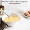 2 Pack Stainless Steel Mini Whisks Spring Coil Wire Egg