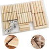 Wood Dowel, CESFONJER Dowel Kit, 6mm / 60pcs, 8mm /