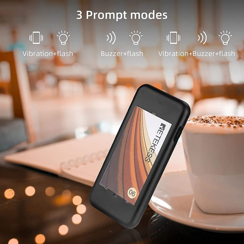 Retekess TD174 Restaurant Buzzer System, Restaurant Waiting Pager, Set with