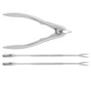 Wifehelper Stainless Steel Crab Tongs Set, 15 x 7.5 cm,