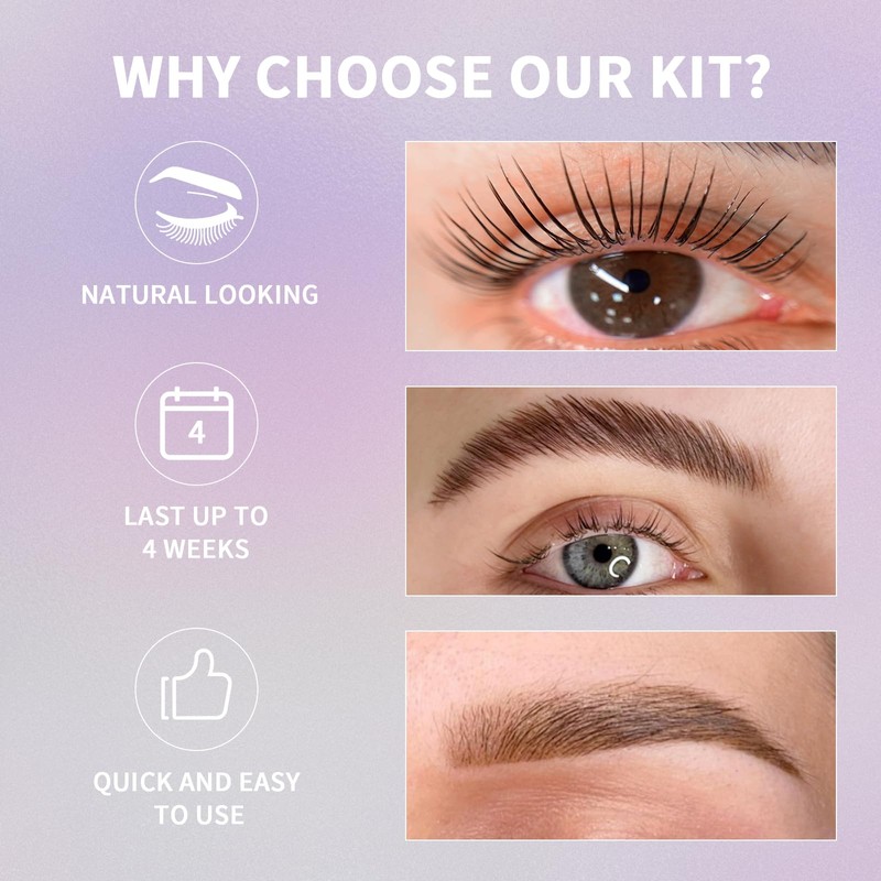 PERMANIA Lash Lift Kit, 2 in 1 Fast Eyelash Lift