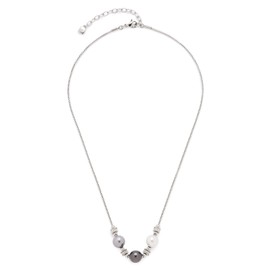 Jewels by Leonardo 016958 Women's Necklace without Pendant Stainless Steel Glass, Glass, Glass